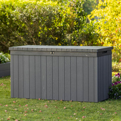 Keter Garden Storage Box Darwin 570 L Grey