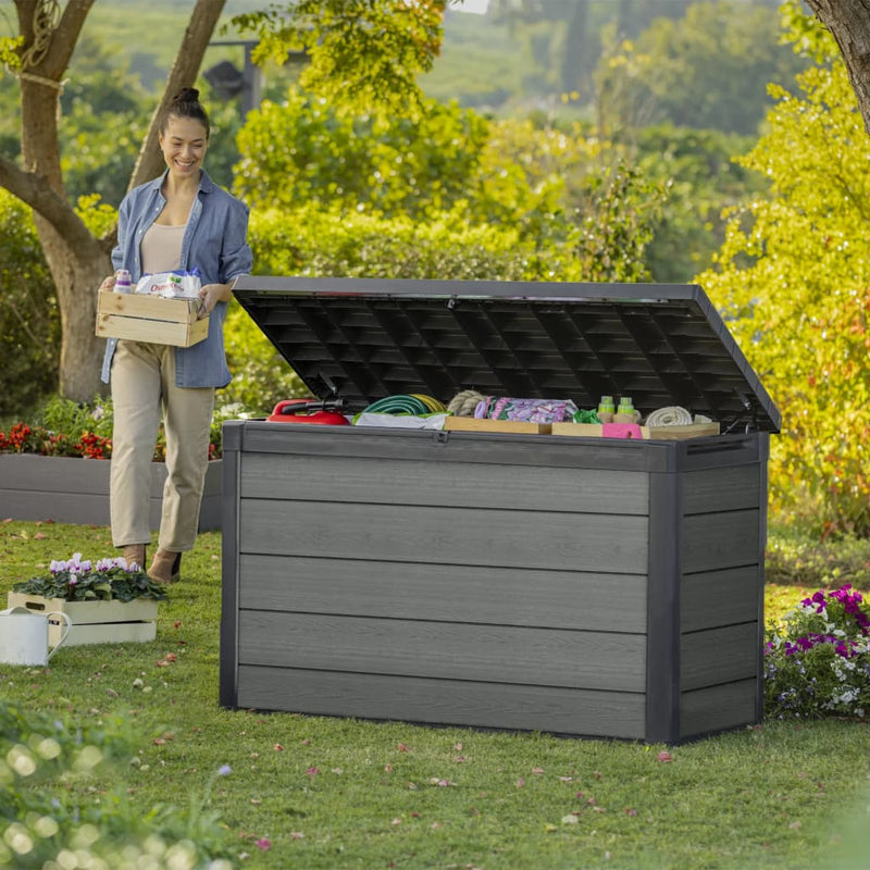 Keter Outdoor Storage Box Cortina 757 L Grey