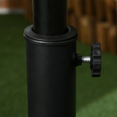 Outsunny 25 kg Parasol Base in Black, image 7