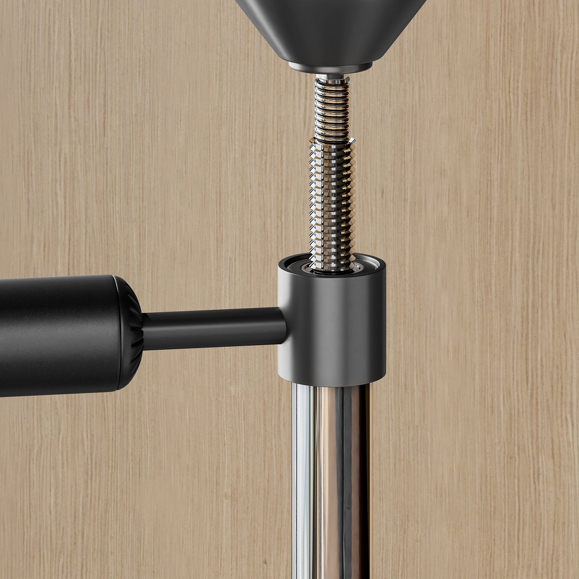 HOMCOM 155-205cm 3-IN-1 Freestanding Boxing Punching Bag Stand, Boxing Speed Trainer with Rotating Flexible Arm, Speed Ball, Fillable Base, Black