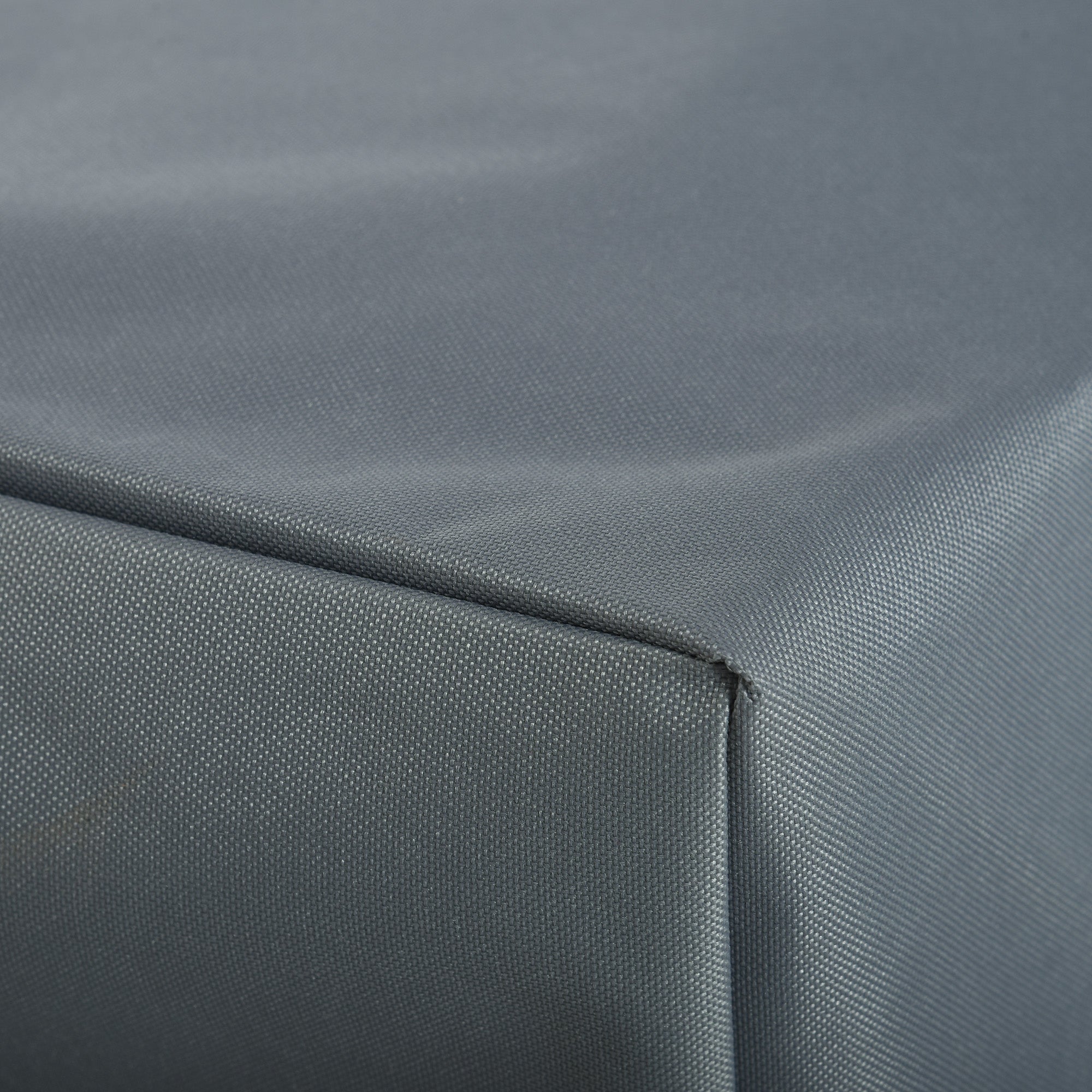 Outsunny Rectangular Patio Garden Furniture Cover Waterproof for 3 Seater Sofa Bistro Set, UV Resistant Protection 600D Oxford Fabric Rattan Lounge Clean Cover, 190 x 72 x 76cm, Grey