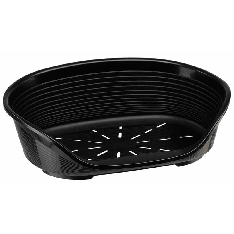 Ferplast Dog Basket Siesta Deluxe 10 Black 93.5x68x28.5 cm 70210917