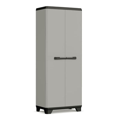 Keter Storage Cabinet with Shelves Planet Grey and Black