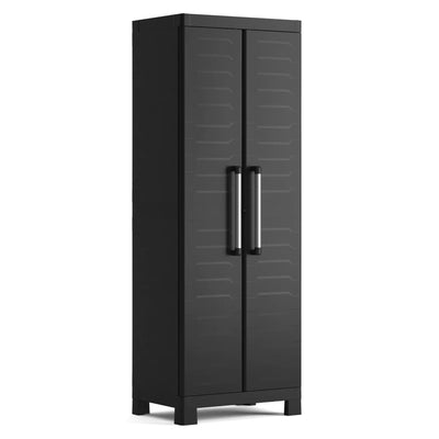 Keter Tall Storage Cabinet Detroit Black