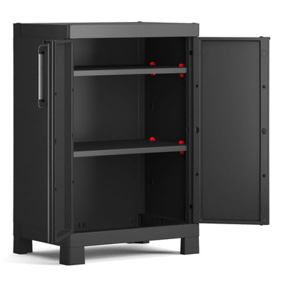 Keter Base Storage Cabinet Detroit Black