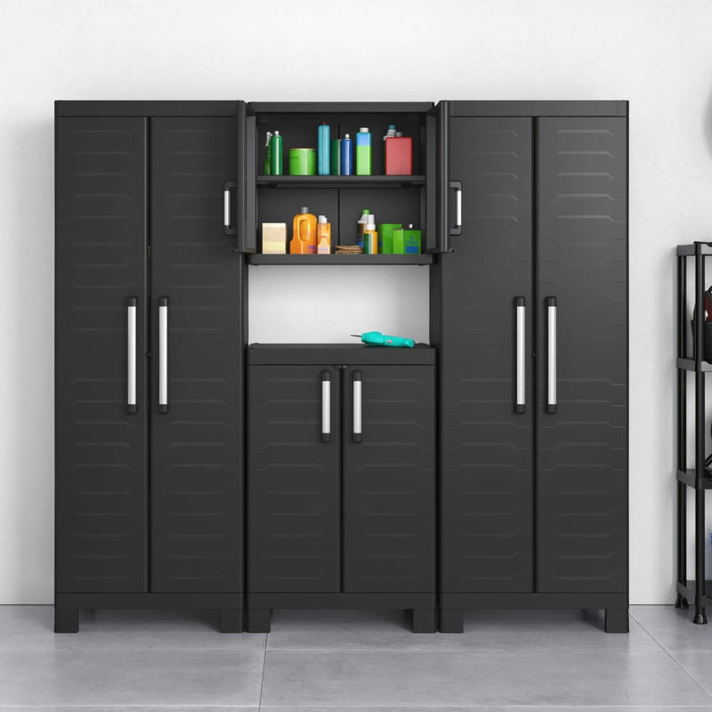 Keter Base Storage Cabinet Detroit Black