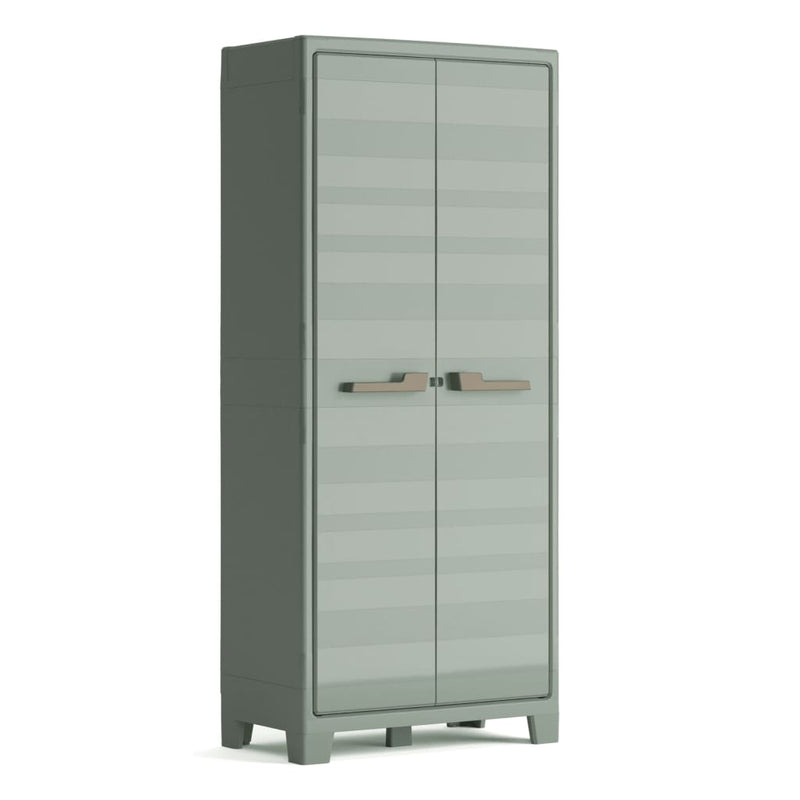 Keter Multi-purpose Outdoor Storage Cabinet Planet Jade Grey