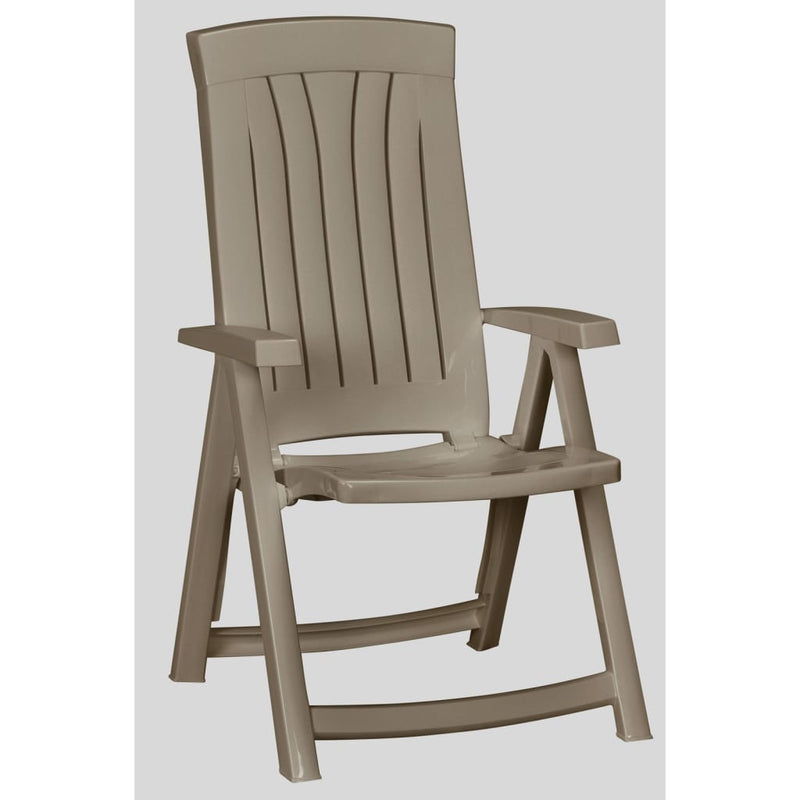 Keter Reclining Garden Chairs Corsica 2 pcs Brown