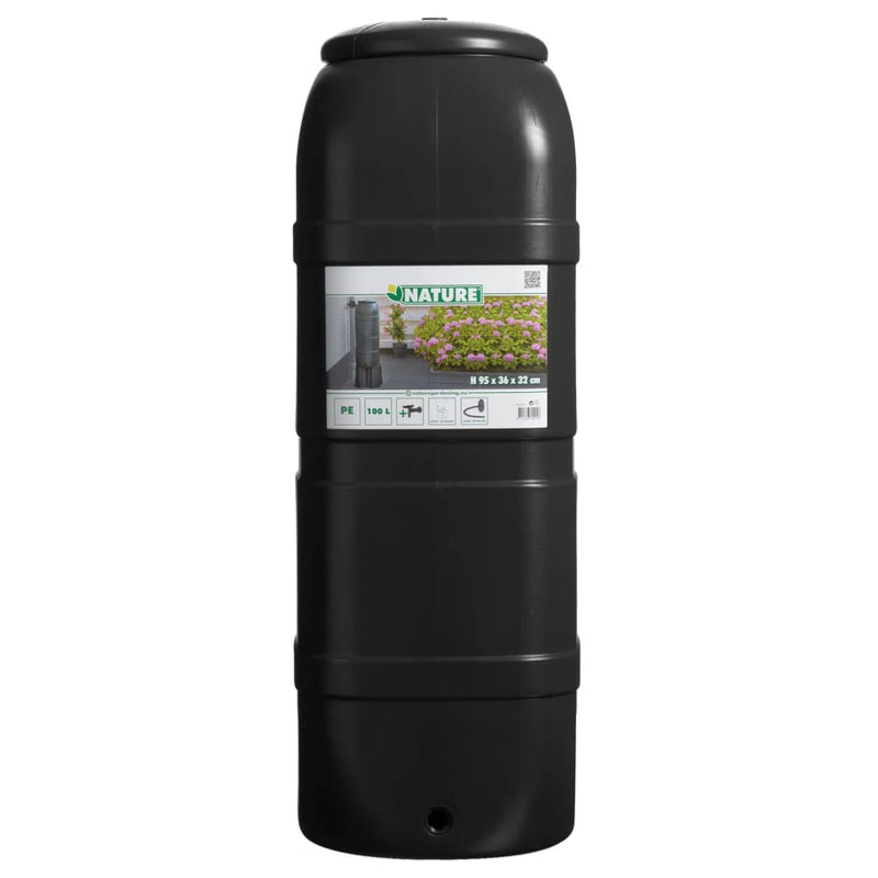 Nature Rain Butt 100 L Black