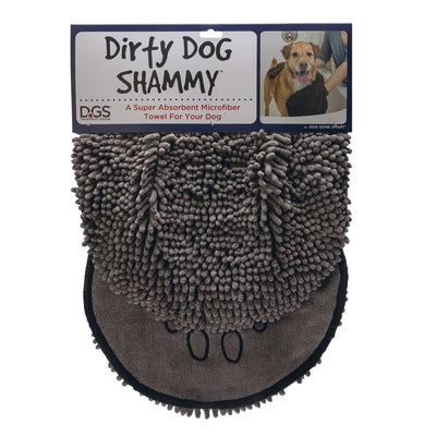 DOG GONE SMART Dirty Dog Towel Shammy 80x35 cm Grey