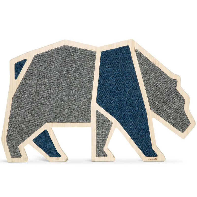 Beeztees Scratch Board Blue Bear 84x54 cm Wood