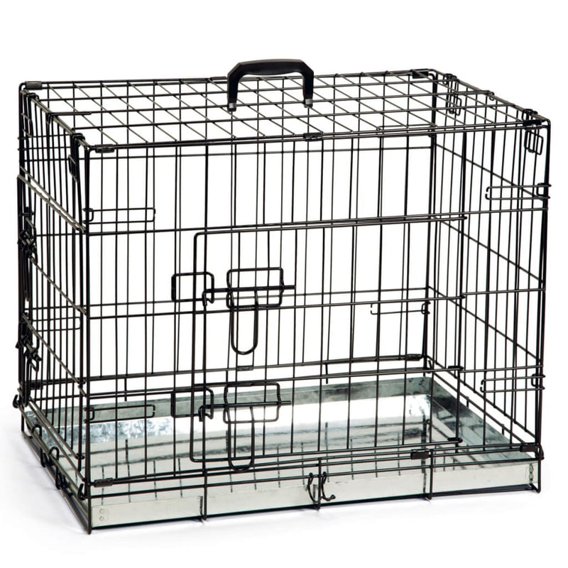 Beeztees Dog Crate 62x44x49 cm Black