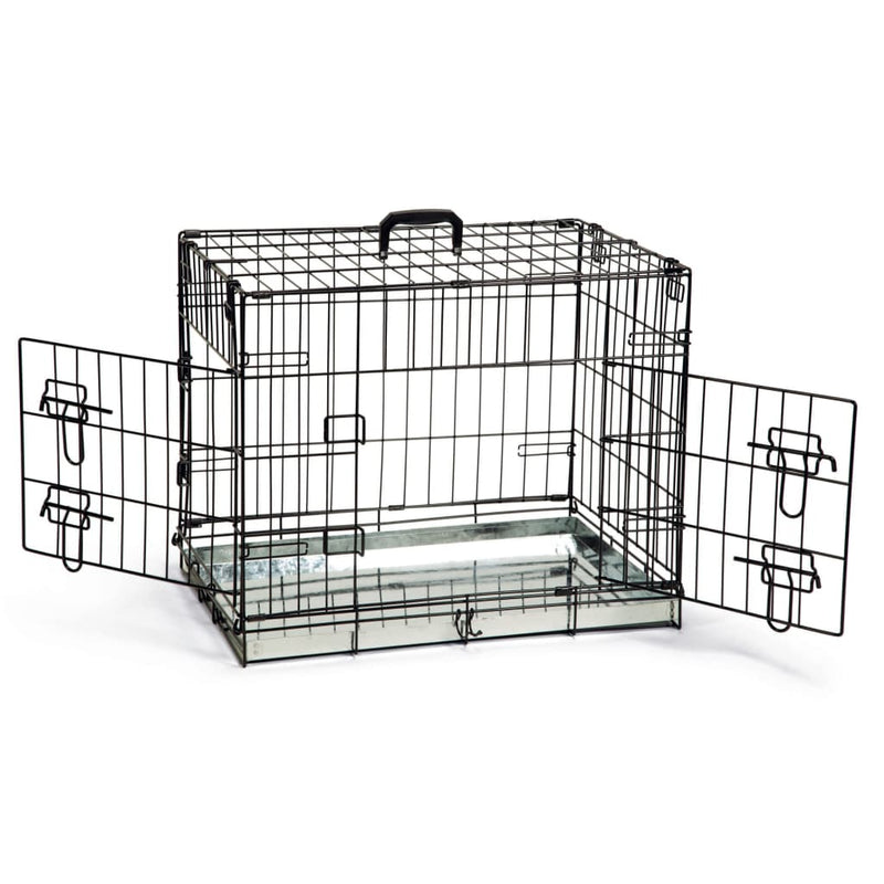 Beeztees Dog Crate 62x44x49 cm Black