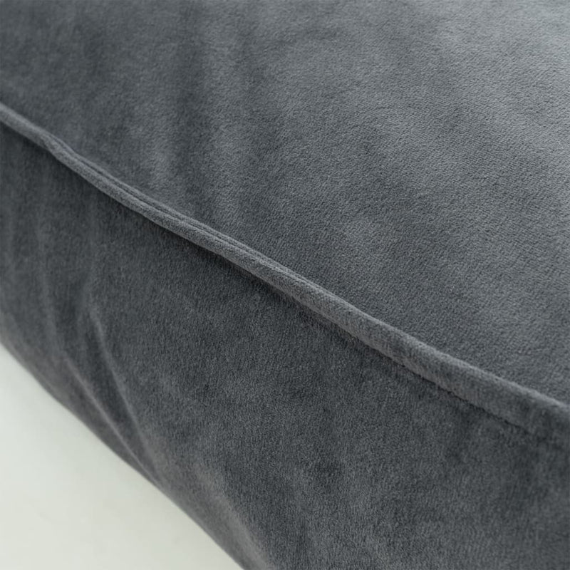 Madison Dog Lounge Velvet 100x70x15 cm Grey