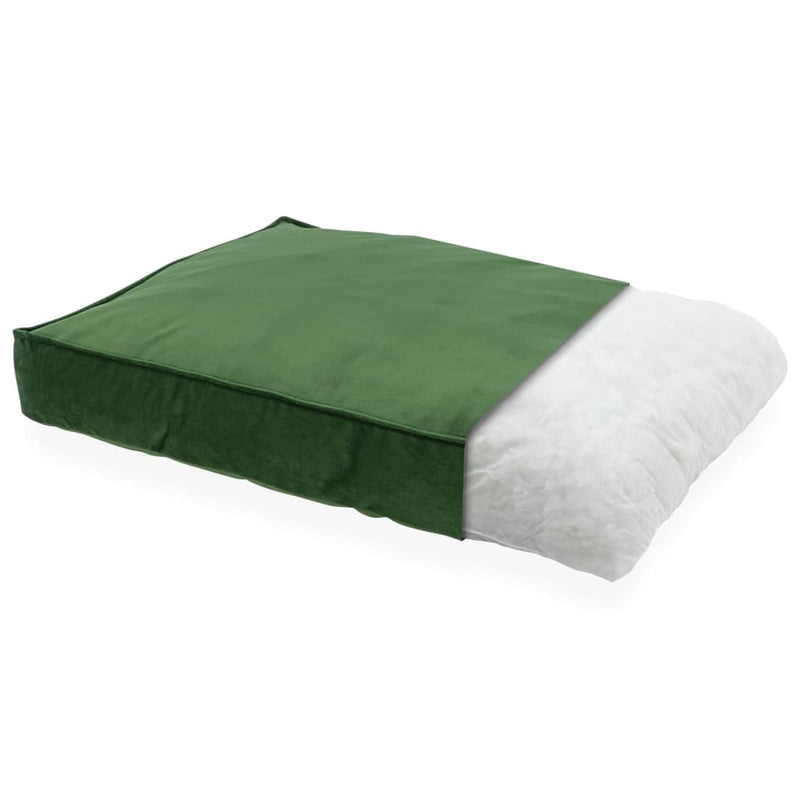 Madison Dog Lounge Velvet 100x70x15 cm Green