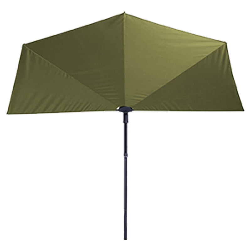 Madison Balcony Parasol Sun Wave 270x150 cm Sage Green