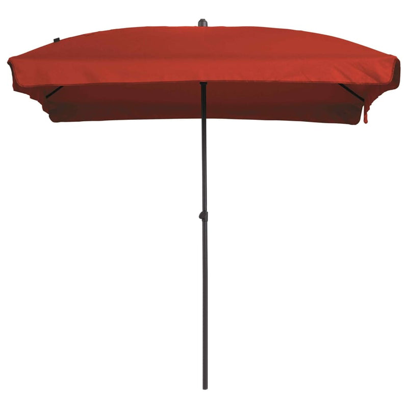 Madison Parasol Patmos Luxe Rectangle 210x140 cm Brick Red