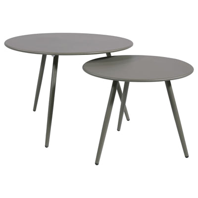 Lesli Living Side Table Rafael 45x35 cm Grey