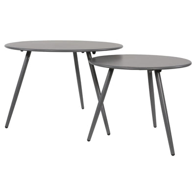 Lesli Living Side Table Rafael 60x41 cm Grey