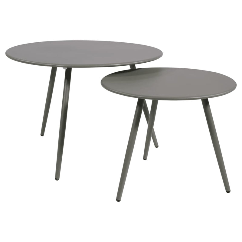 Lesli Living Side Table Rafael 60x41 cm Grey