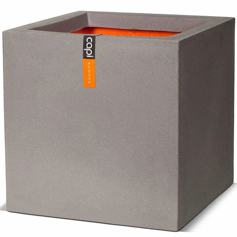 Capi Planter Urban Smooth Square 50x50x50 cm Grey PKGR904