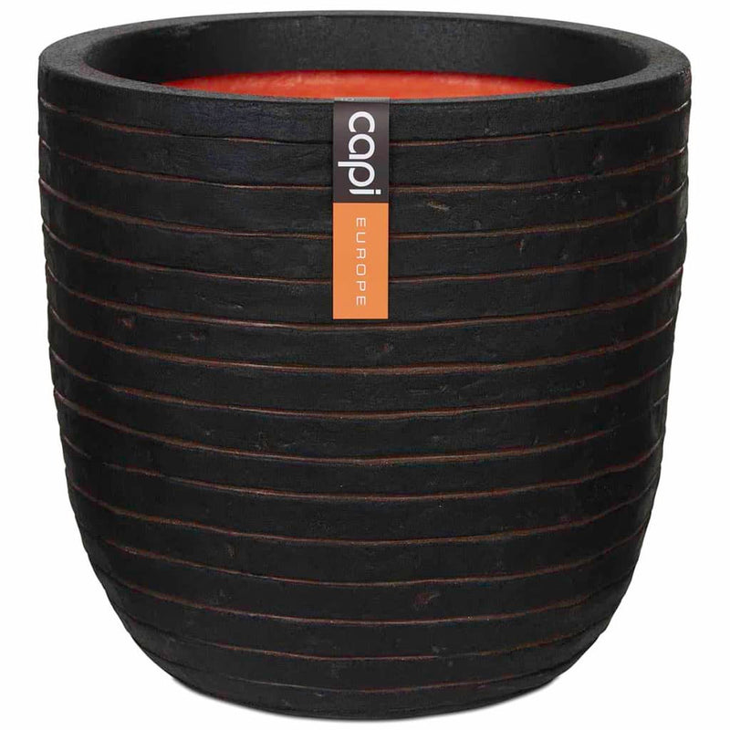 Capi Egg Planter Nature Row 43x41 cm Brown PKRWB933