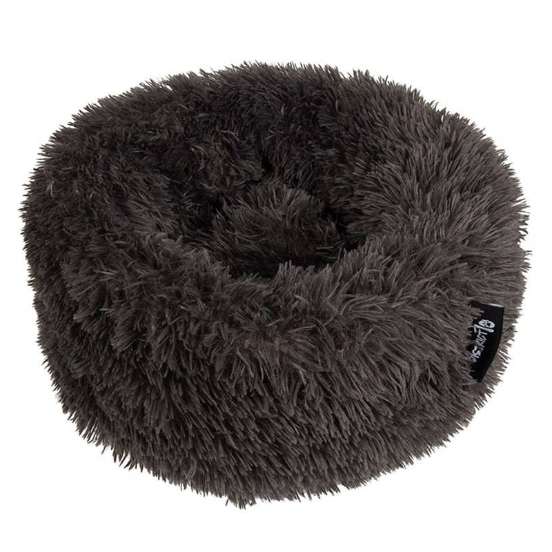 DISTRICT70 Pet Bed FUZZ Dark Grey S