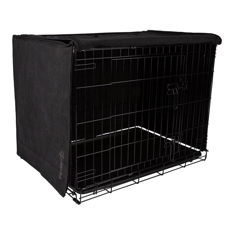 DISTRICT70 Dog Crate Cover Dark Grey L