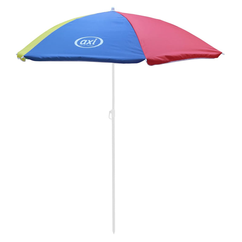 AXI Children Picnic Table Nick with Umbrella Rainbow