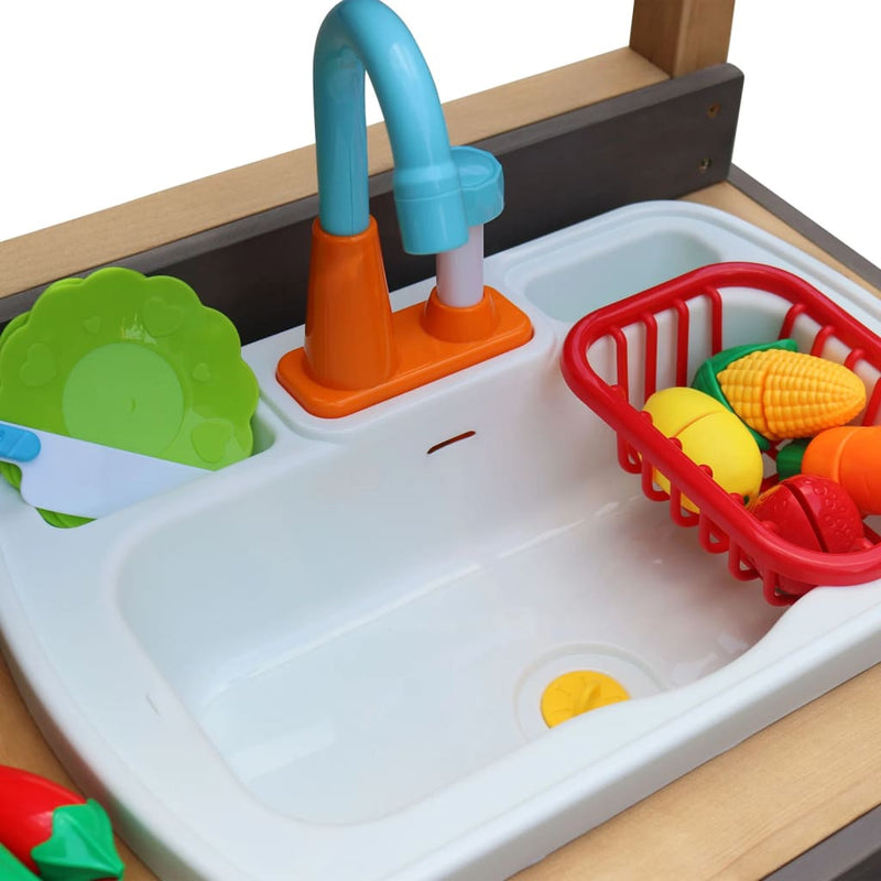 AXI Sand and Water Play Kitchen Rosa Medium Brown