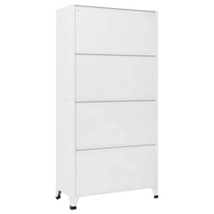vidaXL Locker Cabinet | Grey | Steel | 90x45x180 cm | Locker Cabinet 5