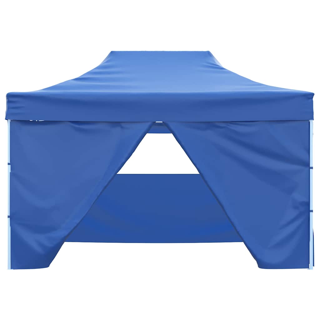 vidaXL Marquee | Blue | 600D Oxford fabric with PVC coating, Powder-coated steel 5