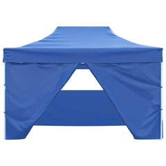 vidaXL Marquee | Blue | 600D Oxford fabric with PVC coating, Powder-coated steel 5