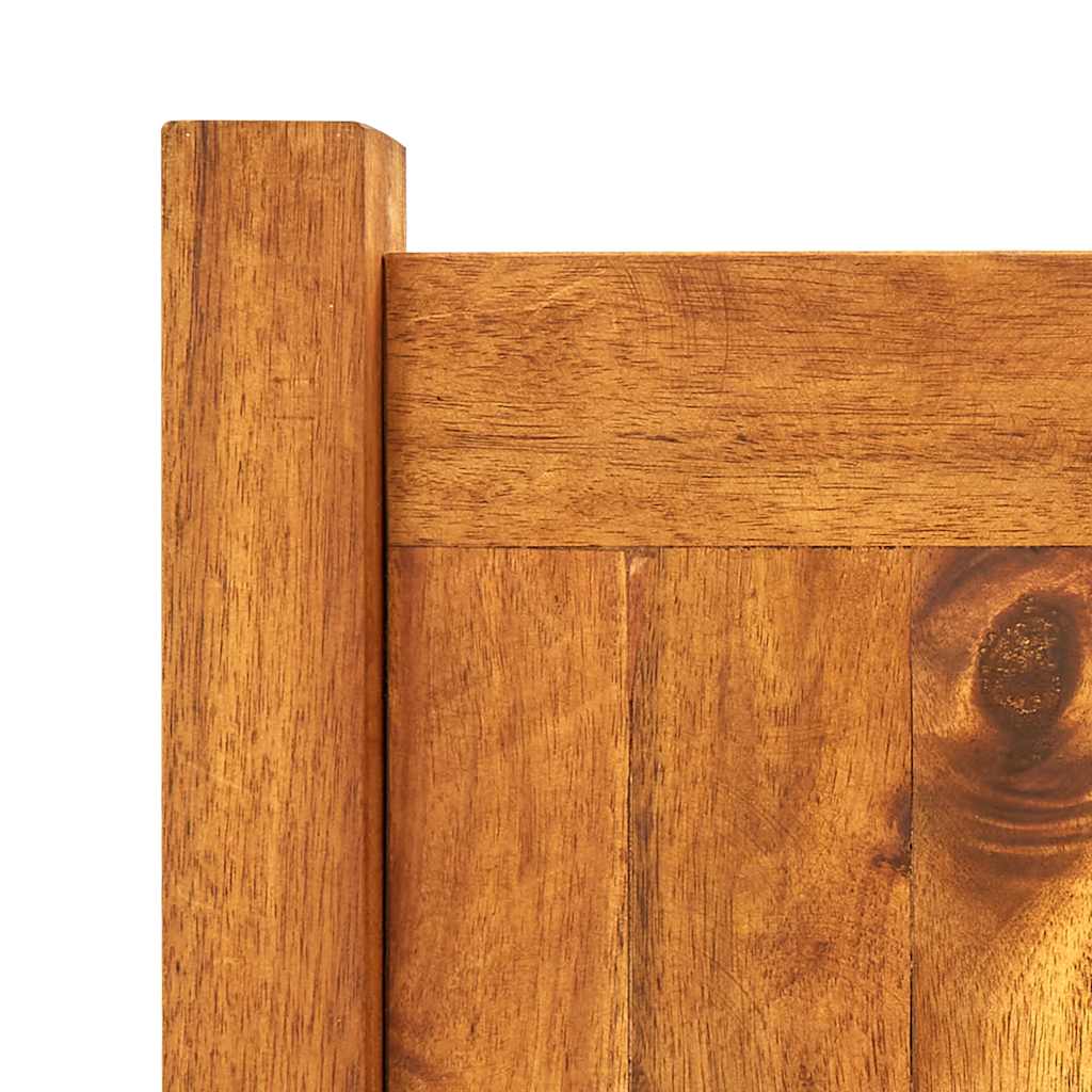 vidaXL Raised Bed | Brown | Acacia wood with oil finish | Compact | Durable 6