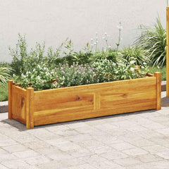Garden Raised Bed Acacia Wood 100 cm 30 cm