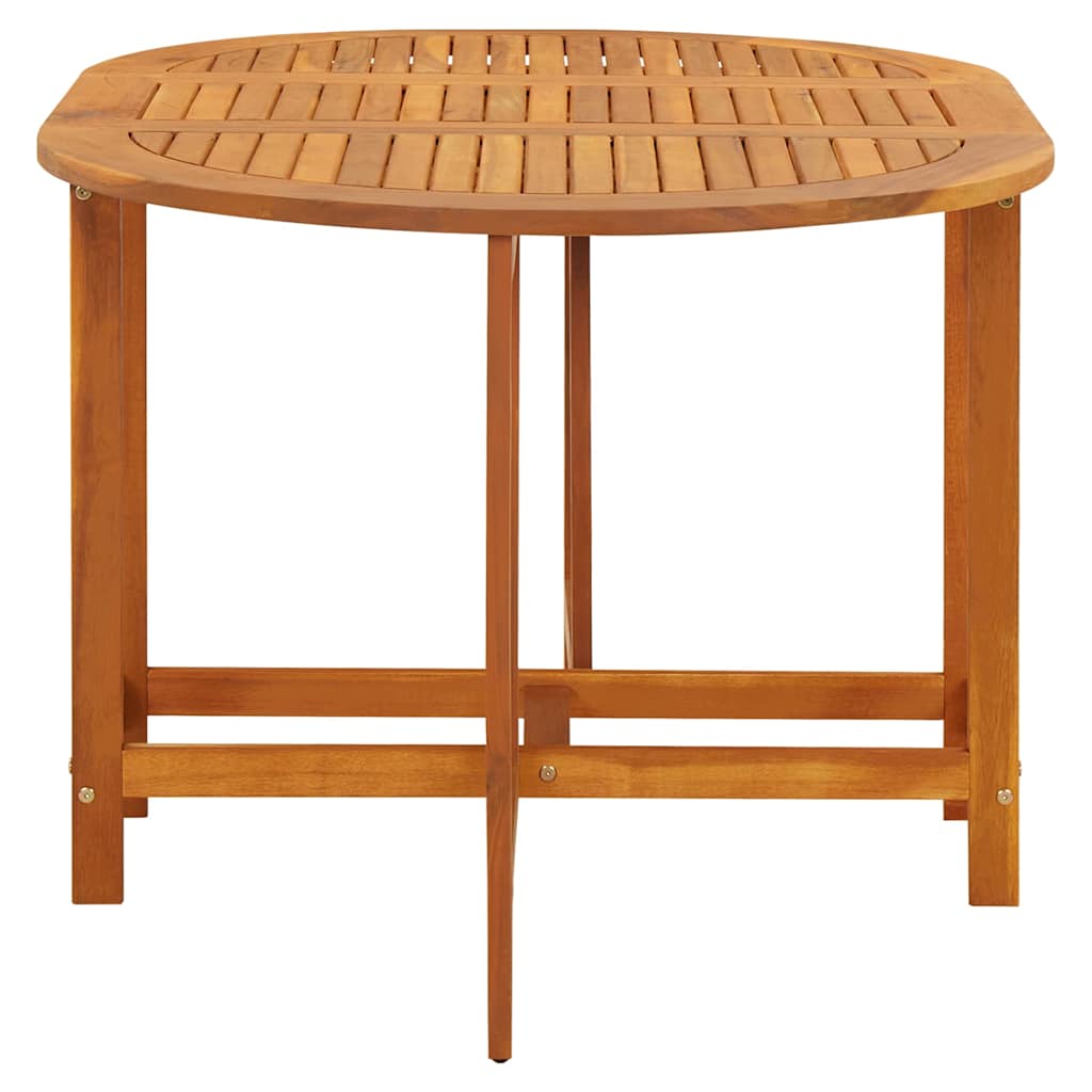 Garden Table 130x90x72 cm Solid Acacia Wood 130 cm table