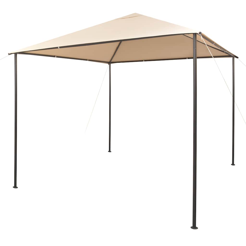 Gazebo Pavilion Tent Canopy Steel Beige