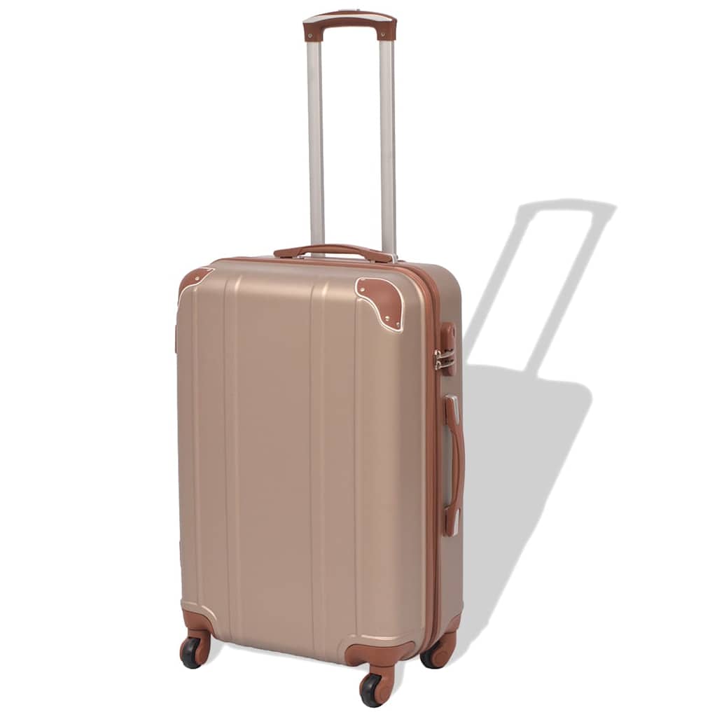 Four Hardcase Trolley Champagne
