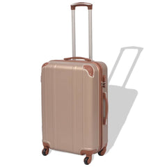 Four Hardcase Trolley Champagne