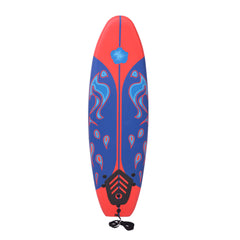 Surfboard 170 cm Blue and red