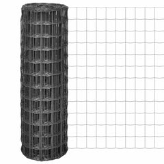 Euro Fence Steel Grey Length 10 m mesh Size 100 x 100 mm 1.2 m