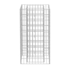142557 vidaXL Gabion Raised Bed Steel 50x50x100 cm 4