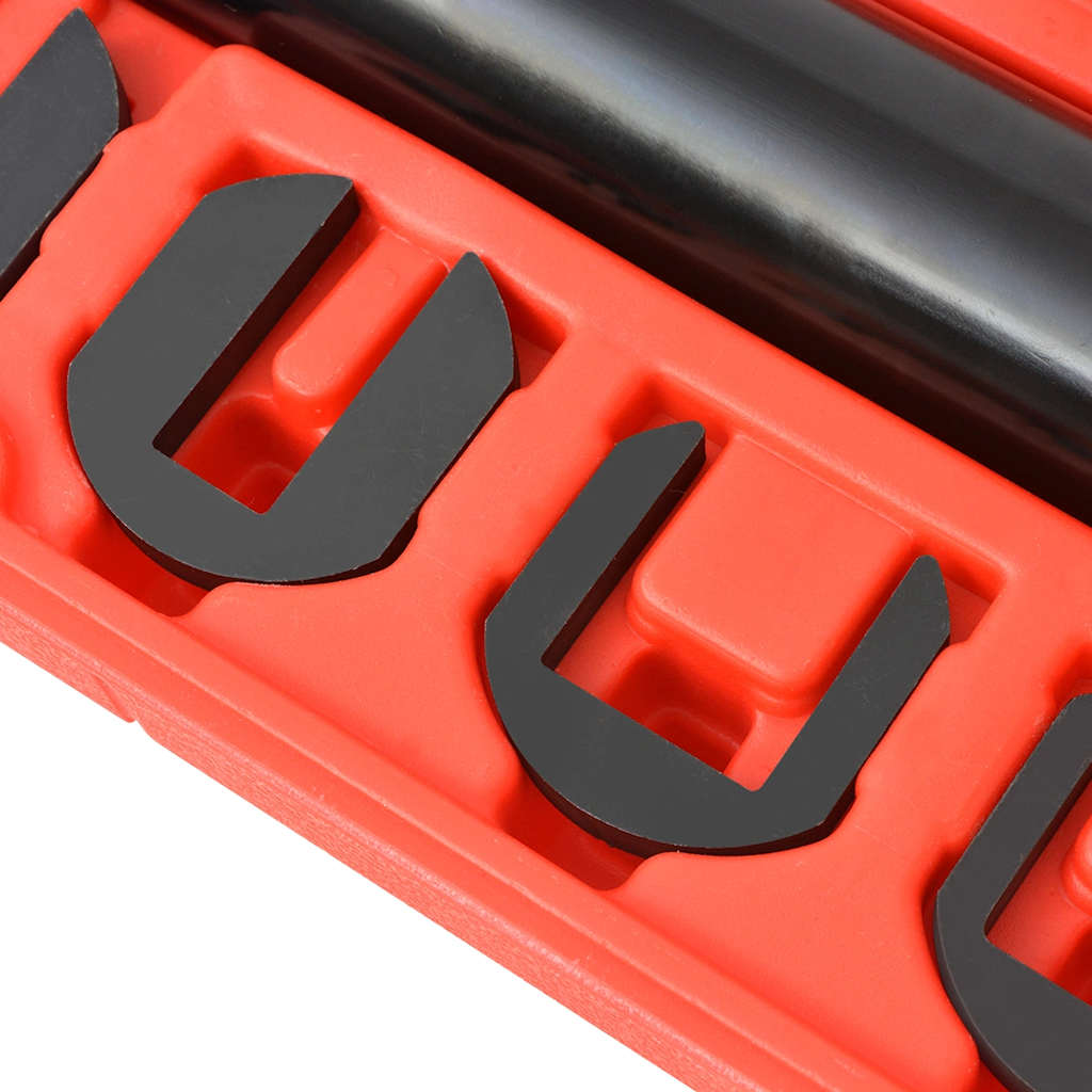 vidaXL Eight Piece Inner Tie Rod Installer/Remover Set 3