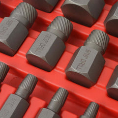 210381 vidaXL 25 Piece Multi-Spline Screw Extractor Set Steel 4