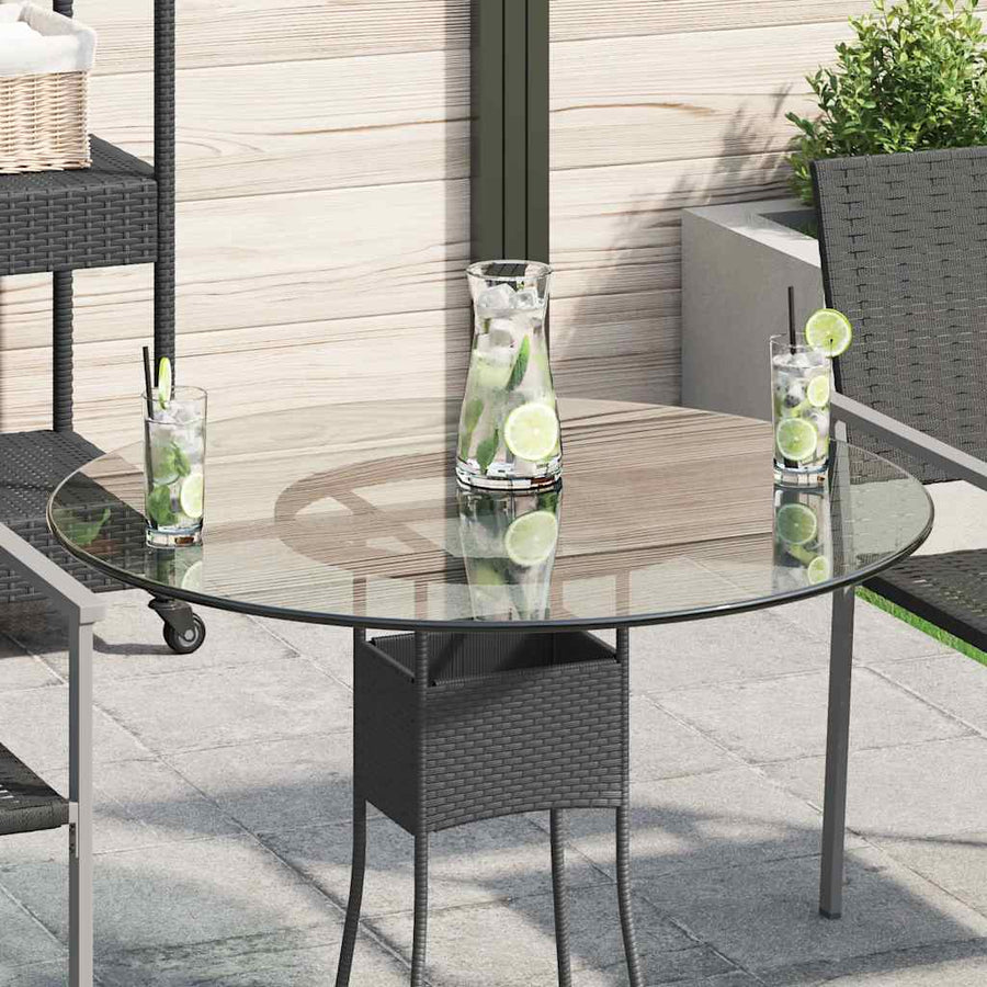 Table Top Tempered Glass Round 80 cm