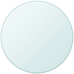 vidaXL Table Top | Transparent | Tempered Glass | 900mm diameter | Round 1