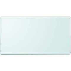 vidaXL Table Top | Transparent | Tempered Glass | Large | Non-slip | Table Top 1