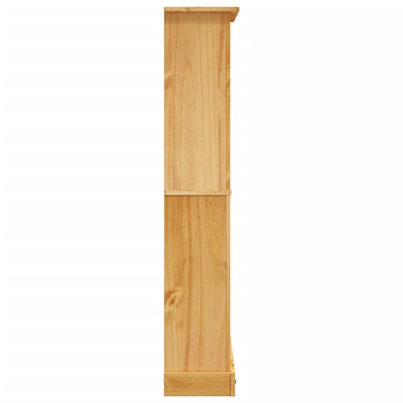 4-Tier Bookcase Mexican Pine Corona Range 81x29x150 cm