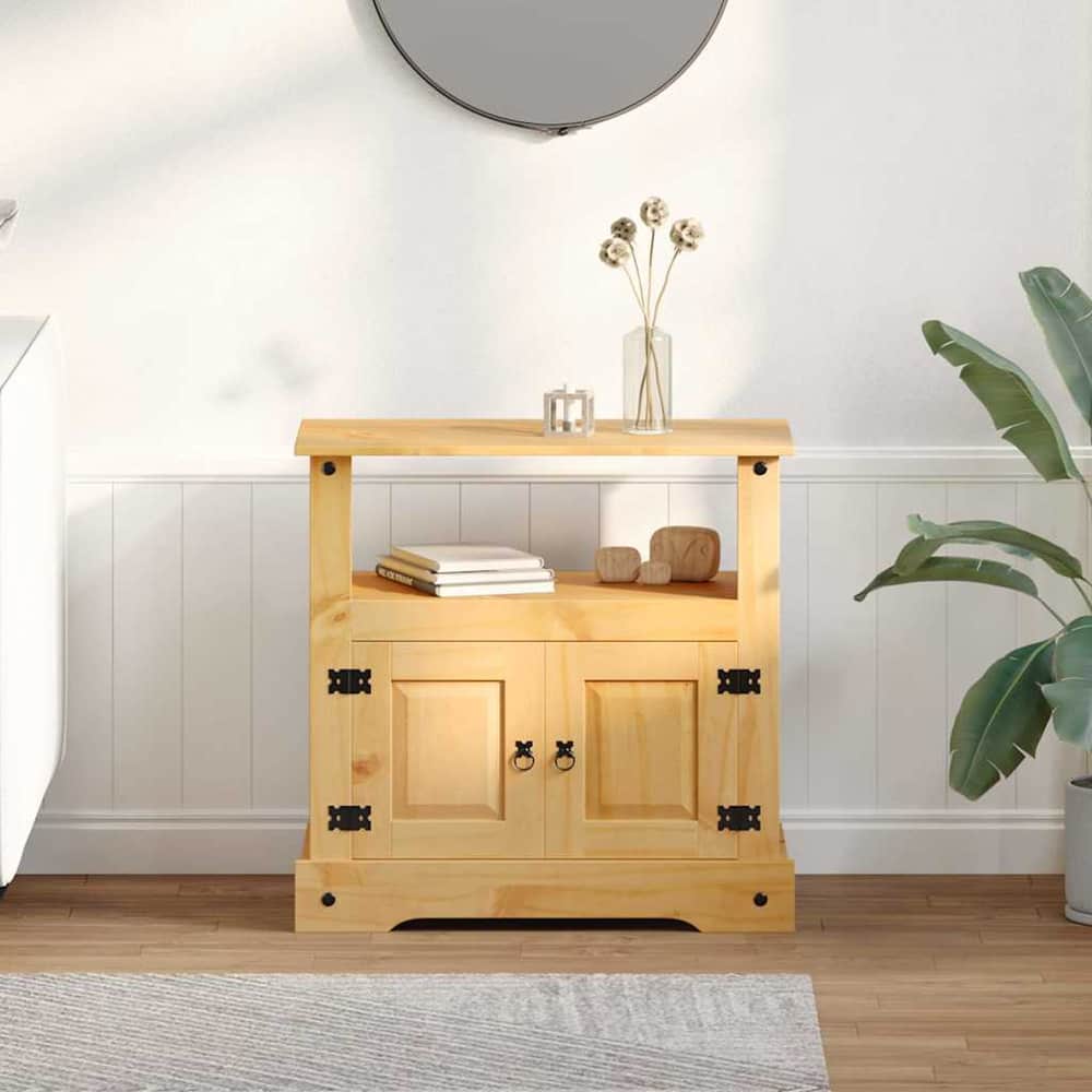 243746 vidaXL TV Cabinet Mexican Pine Corona Range 80x43x78 cm 3