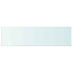 vidaXL Glass Panel | Clear | Tempered glass | Large |  Durable  | Glass Shelf 2